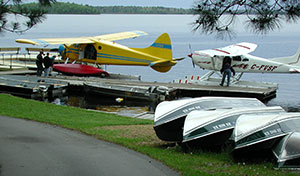 Fly-in canoe outfitting
